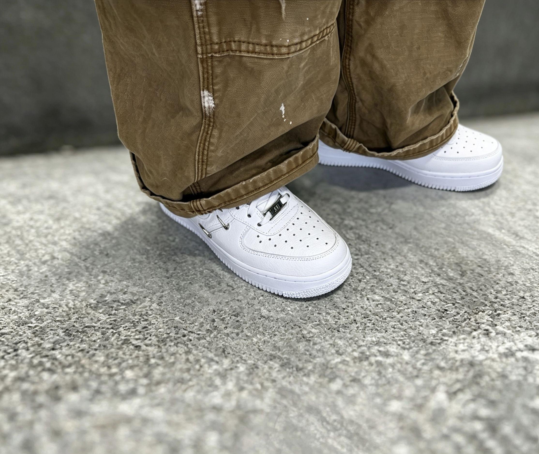Nike AF1白金四勾|暴走一天都不累脚